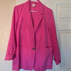 Hot pink blazer